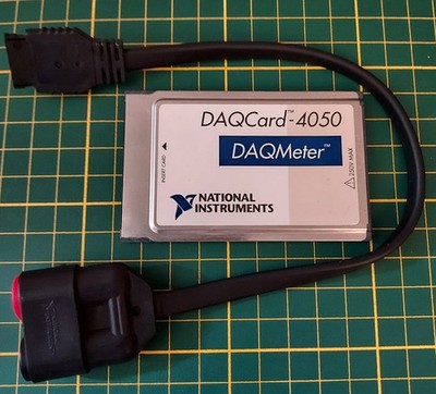 NI DMM-4050 PCMCIA 5-1/2 Digit multimeter w/ Windows & Linux drivers