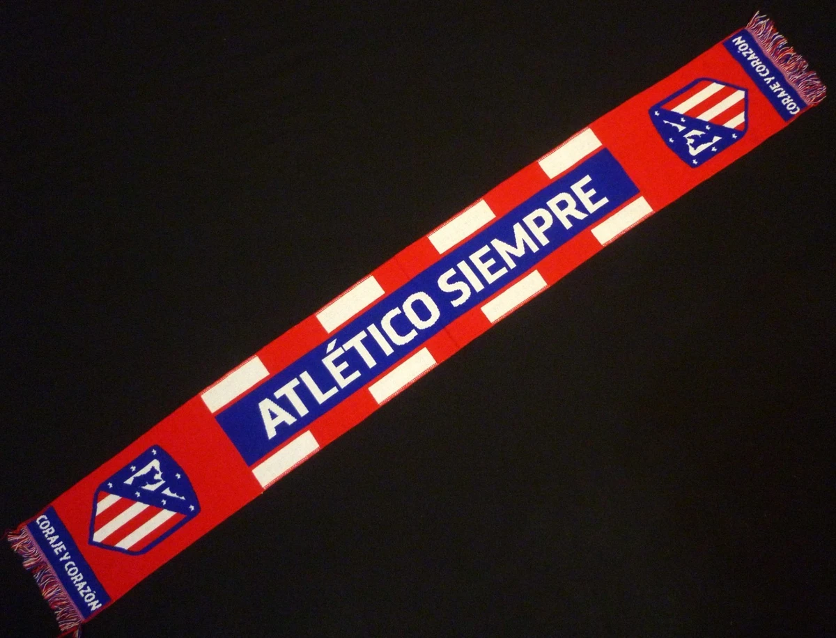 Scarf Fine/Double Football Club Atlético de Madrid Supporters Scarf Fine/Double Football Club Atlético de Madrid Supporters