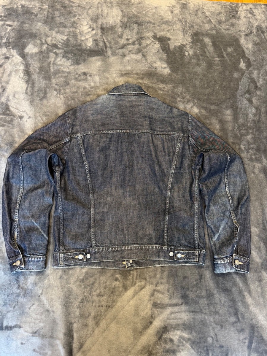 90s Vintage Versace Jeans Couture Denim Jacket Blue size M, Made