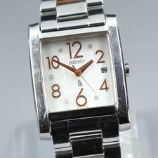 Working SEIKO LUKIA 7N82 0DK0 Quartz Ladies 17073 From Japan