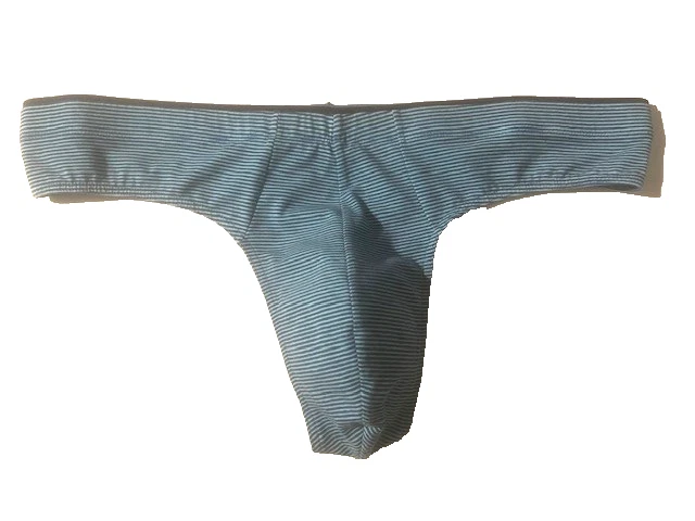 Jockey Men's Seafoam Blue Modal Seamfree G-String Thong Underwear – Sizes M, L, XL, 2XL, Soft & Stretchy