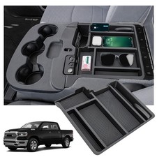 Center Console Organizer For 2013-2018 Dodge Ram 1500 Truck Accessories Center Console Organizer For 2013-2018 Dodge Ram 1500 Truck Accessories