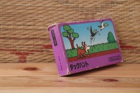 Duck Hunt Duckhunt w/box manual Japan Nintendo Famicom FC NES VG-!