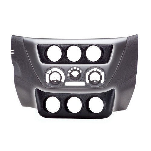 AutoMeter for 03-06 Evo 52mm Triple Upper Console Pod