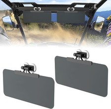 2Pcs UTV Magnetic Sun Visor, Golf Cart Sun Visor for Ehicles with Pro-Fit Bar