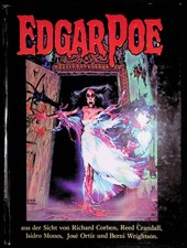 Edgar Poe - Volksverlag Comic-Hardcover mit Corben - B+/A-/B+