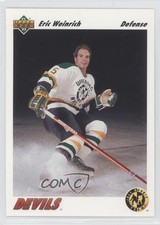1991-92 Upper Deck All-Rookie Team Eric Weinrich #44 0a7