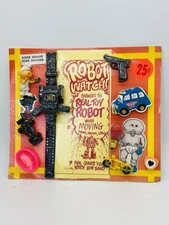 1980s Vending Card  Robot Quartz Watch Transformer Takara Kronoform Toys Etc