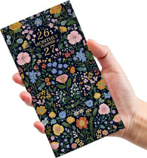 Pocket Calendar 2026-2027 for Purse, Two Year Monthly Planner Pocket Size, Jan 2