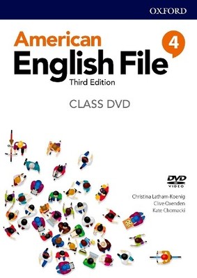 American English File: Level 4: Class DVD - 9780194906838
