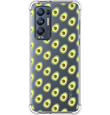 Custodia In Silicone Antishock Per Oppo Reno 12 5G Design Acquerello 01