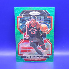Panini 2021-22 Prizm Pascal Siakam #174 Green Wave Prizm Toronto Raptors NBA