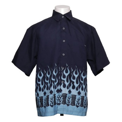 Ripzone, Kurzarmhemd, Größe: M, Blau/Schwarz, Polyester, Sonstiges, Herren #pmE