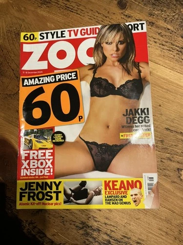 Zoo Magazine 2-8 Dec 2005 Issue 95 - Jakki Degg - Jenny Frost - Holly Valance