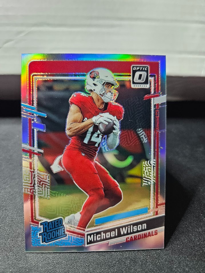 Michael Wilson Panini Donruss Optic #204 Holo