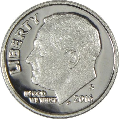 2016 S Roosevelt Dime Choice Proof Silver 10c Coin
