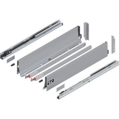 Blum Tandembox antaro D-Reling(K) | 1 Paar, 30kg 600mm | Vollauszug, grau