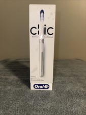 Oral-B Clic Manual Toothbrush with Magnetic Brush Holder  New in Sealed Box