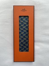 HERMÈS Krawatte 100% Seide