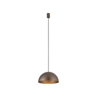 Pendelleuchte Esstisch KüChe GX53 Ø33Cm Rund Metall Braun Verstellbar HäNgelampe