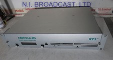 RTS cronus intercom mainframe with 2x 8channel cards Dual power supply i
