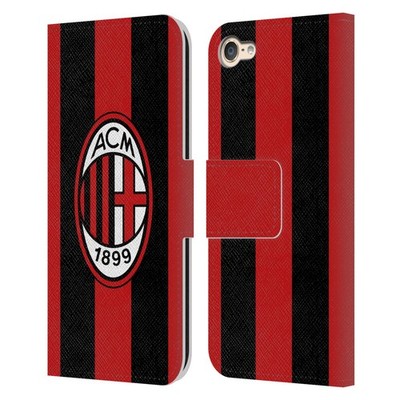 OFFICIAL AC MILAN 2026/27 CREST KIT LEATHER BOOK CASE FOR APPLE iPOD TOUCH MP3