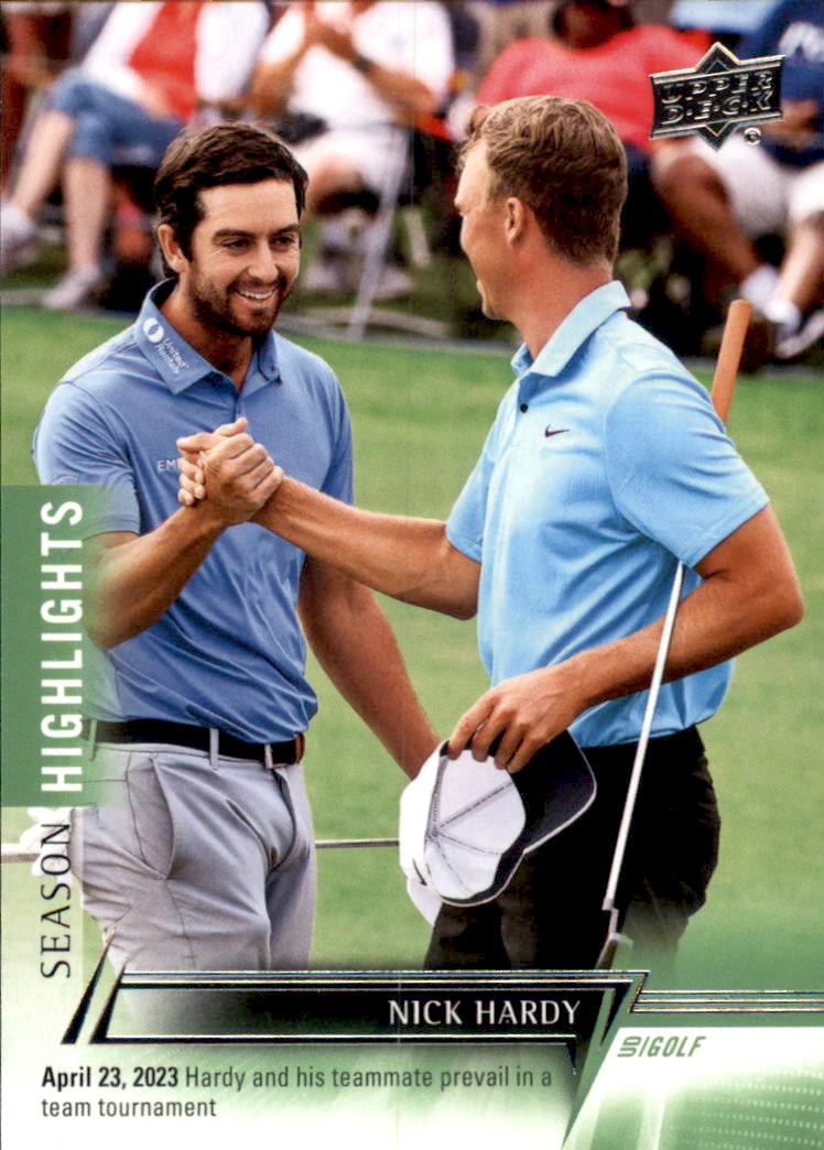 2024 Upper Deck #86 Nick Hardy - GOLF