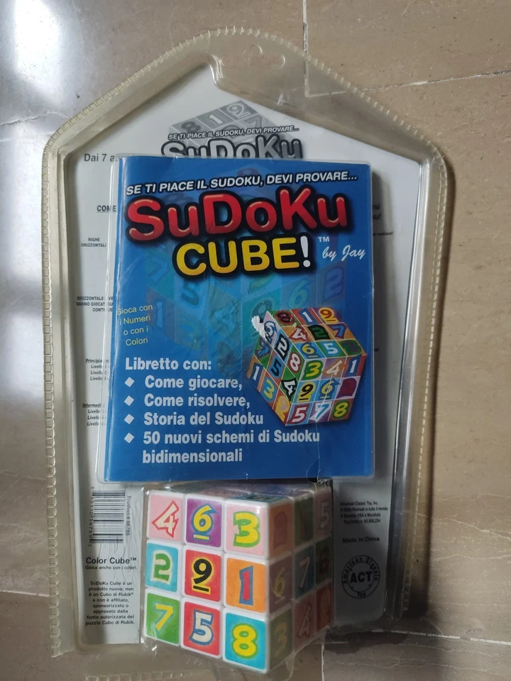 SuDoKu CUBE LOGICA rompicapo Con Istruzioni  - Immagine 2 di 4