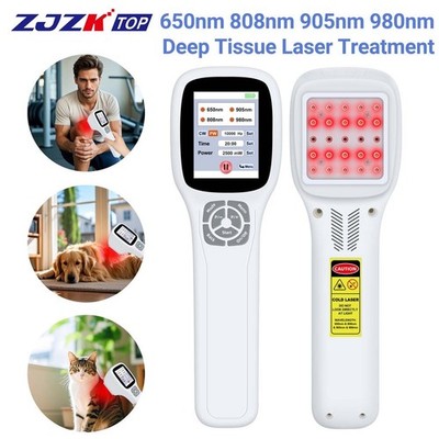 2500mW Photobiomodulation Red Light Laser Therapy Device for Chronic Pain Relief