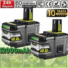 For RYOBI 18V One Plus High Capacity 12.0AH Lithium-Ion P108 Battery/charger