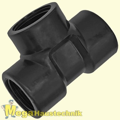 PP Gewinde Fitting T-Stück Innengewinde IG Garten Kunststoff PE PVC Pool