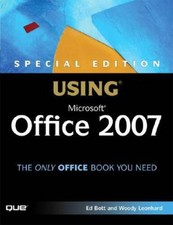 Special Edition Using Microsoft Office 2007 - Paperback By Bott, Ed - VERY GOOD