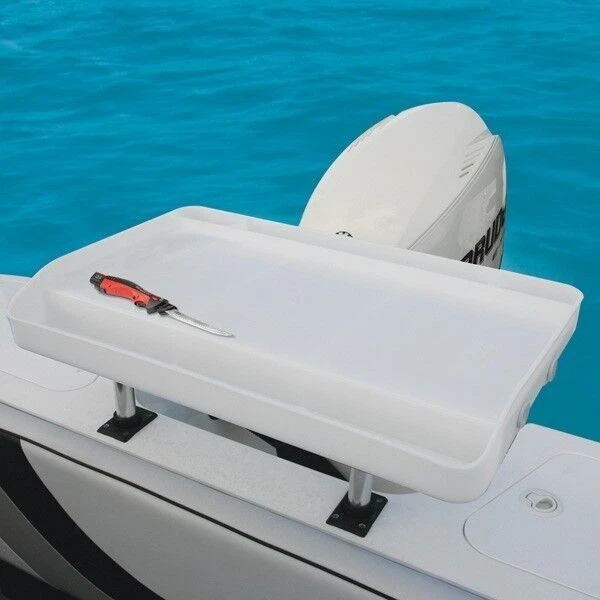 Large Bait Board Eagle Fishing Boat Cutting Fillet Anodised Aluminium Legs - image 2 of 4
