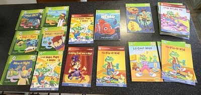 Leap Frog Tag Reading System Book Lot Of 22