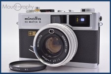   AS IS  MINOLTA HI-MATIC E 40mm F1.7 Filter FromJapan am3181