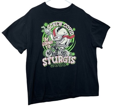 Hot Leathers I m Going To Sturgis 2020 Black Biker T-Shirt Men s Size XL