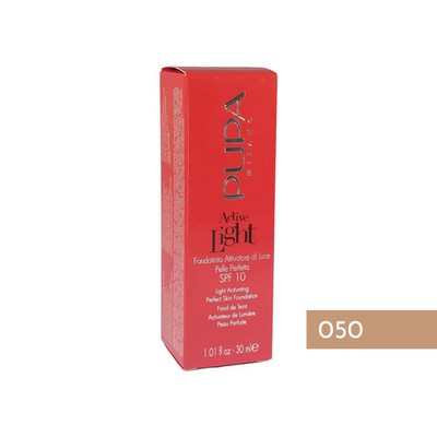 Pupa Active Light Foundation Nr.050 Golden Beige, 30 ml