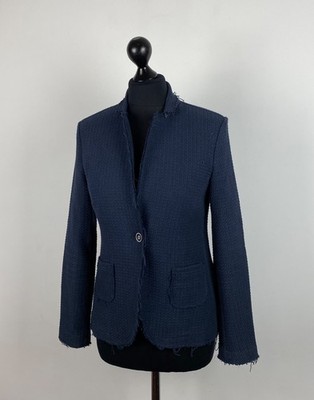 MOS MOSH women's blazer jacket 88% cotton 10% polyester 2% elastane Size 36