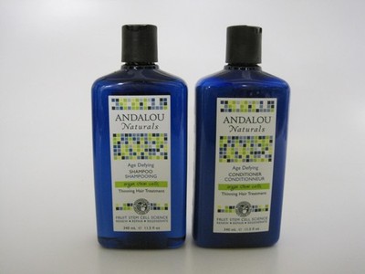 Andalou Naturals Age Defying Argan Stem Cell Shampoo & Condition 11.5 fl oz