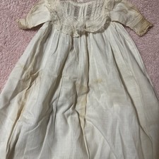 Victorian Baby Gown Or Antique Christening Gown For Doll