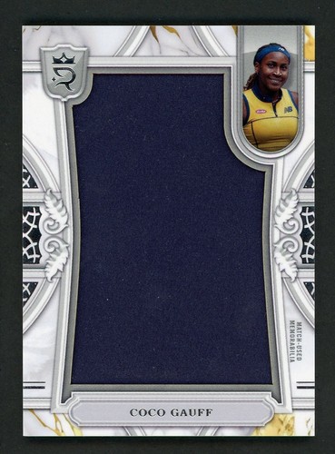 2024 Topps Royalty Tennis Coco Gauff Jumbo Relic Patch /75
