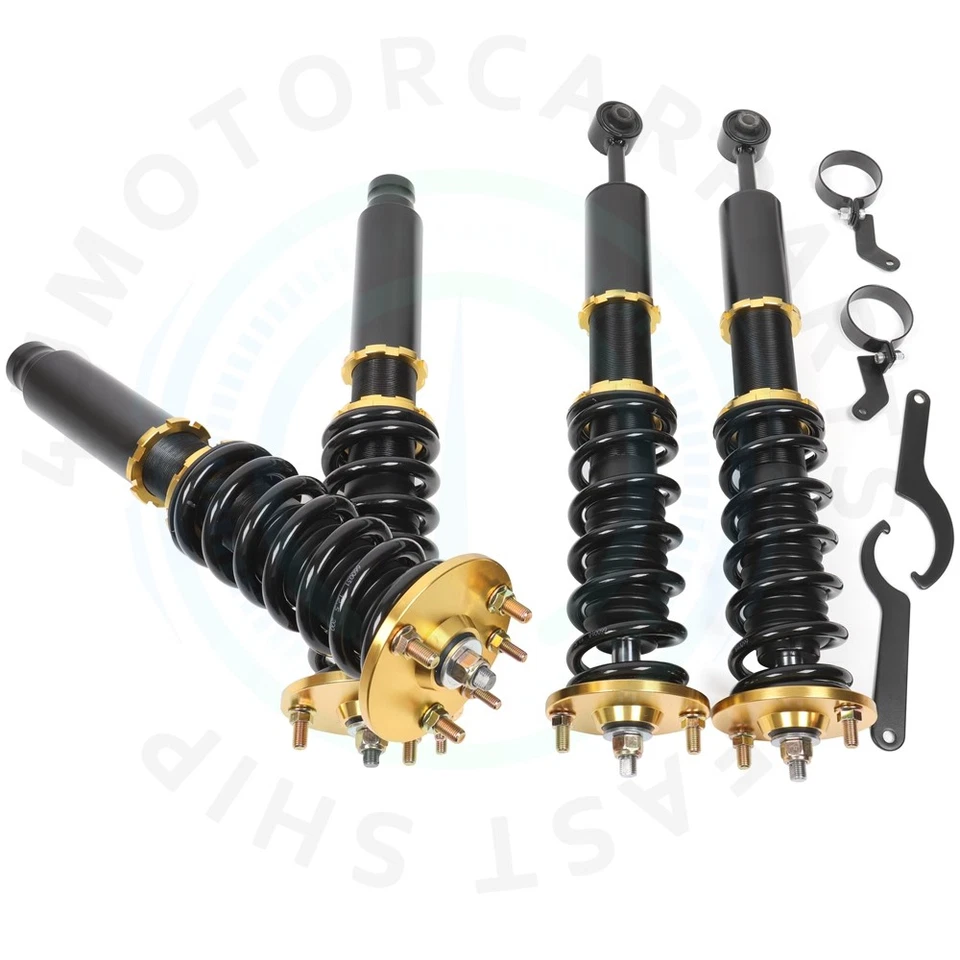 Kits de suspensión delanteros traseros amortiguadores puntales para Honda Accord 2003-2007 Foto 2 de 4