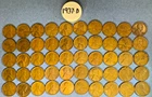 1937-D Lincoln Cent - Wheat Penny - Denver - Circulated Roll