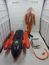 1964 Vintage GI Joe Action Sailor Air Sea Rescue Frogman W/ Sled L8904