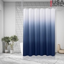 Eco-Friendly PEVA Shower Liner Waterproof Durable Multi-Purpose Grommets New