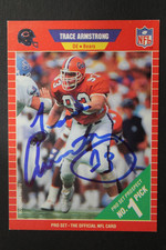 Trace Armstrong Chicago Bears Autographed Signed 1989 Pro Set #487 Card FLORIDA
