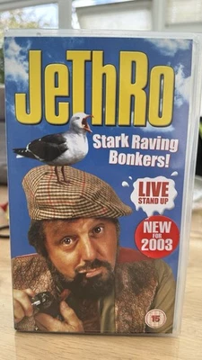 Jethro Stark Raving Bonkers Live Stand Up Comedy VHS Video Tape 2003 Universal - Image 1 of 4