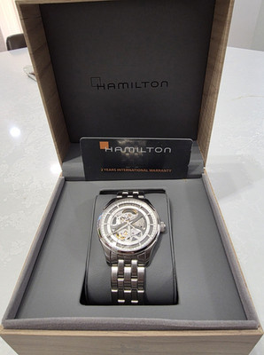 Hamilton Jazzmaster Viewmatic Automatic Skeleton Sapphire Swiss Men's Watch