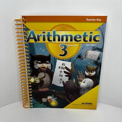 Abeka Arithmetic 3 Teacher Key (6th Edition) - Very Good