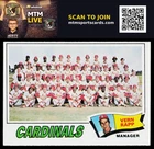 1977 Topps #183 St. Louis Cardinals / Vern Rapp